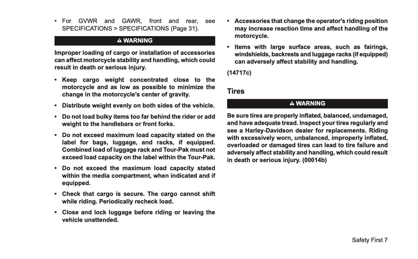 2026 Harley-Davidson Sportster RH Owner's Manual | English US