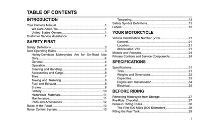 2026 Harley-Davidson Sportster RH Owner's Manual | English US