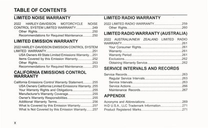 2022 Harley-Davidson Trike Owner's Manual | English