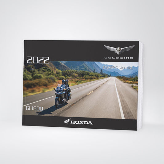 2022 Honda GL1800 Owner's Manual | English
