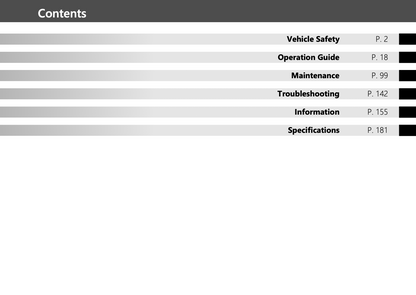 2024 Honda NC750X Owner's Manual | English