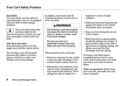2002 Honda S2000 Owner's Manual | English US