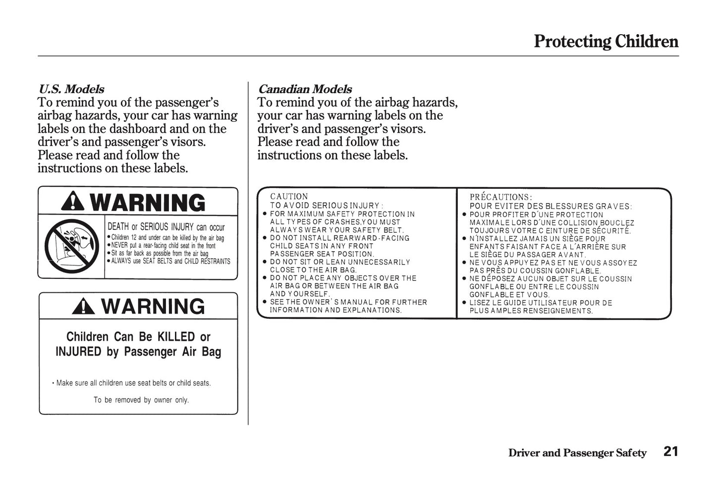 2002 Honda S2000 Owner's Manual | English US