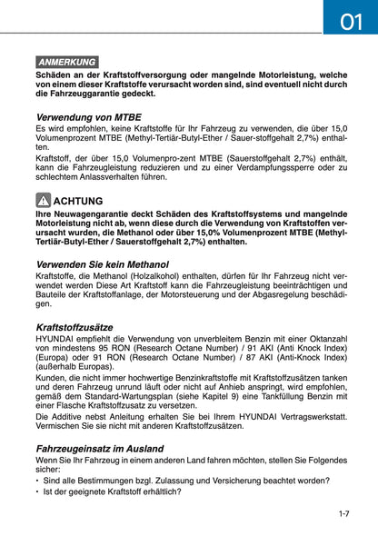 2025 Hyundai i10 Owner's Manual | German