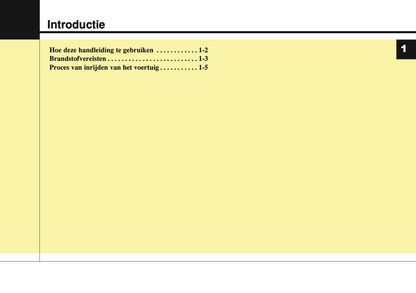 2014-2016 Hyundai i10 Owner's Manual | Dutch