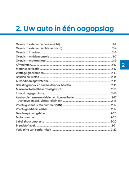 2023-2024 Hyundai i10 Gebruikershandleiding | Nederlands