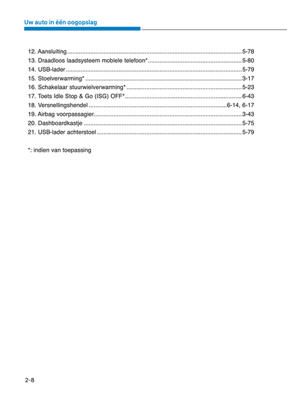 2023-2024 Hyundai i10 Gebruikershandleiding | Nederlands