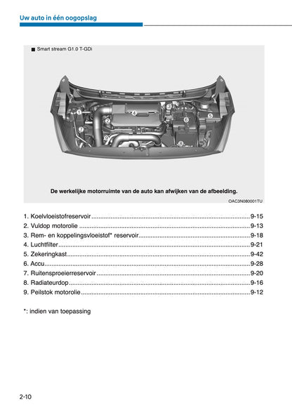2025 Hyundai i10 Owner's Manual | Dutch