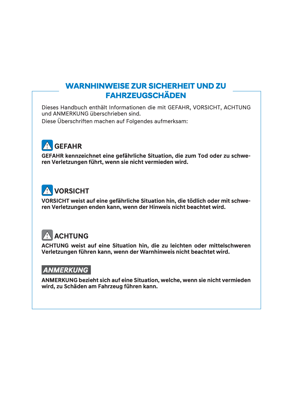 2023-2024 Hyundai i20/Bayon Owner's Manual | German