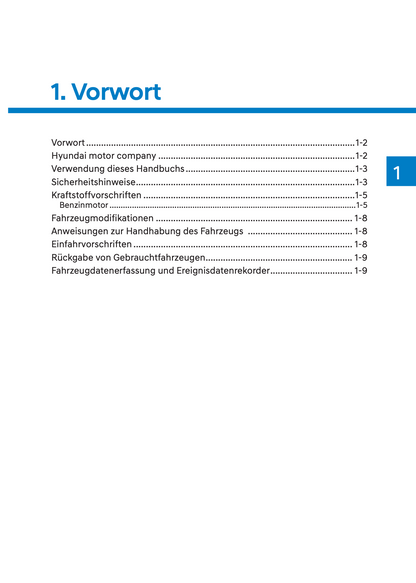 2023-2024 Hyundai i20/Bayon Owner's Manual | German