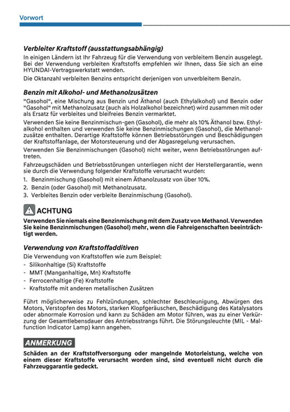 2025 Hyundai i20/Bayon Owner's Manual | German