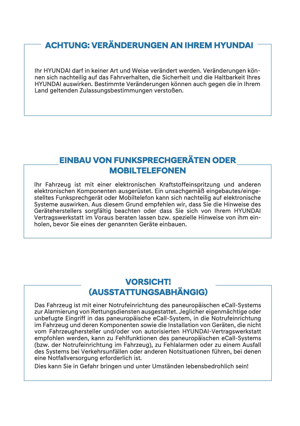 2025 Hyundai i20/Bayon Owner's Manual | German