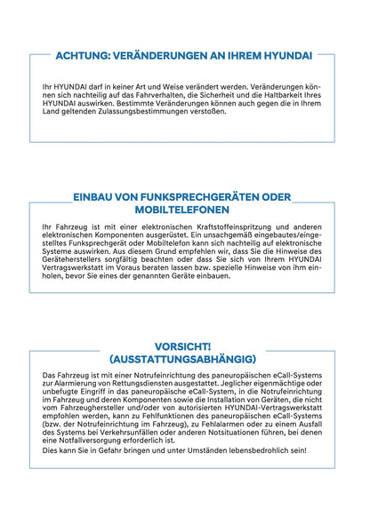 2025 Hyundai i20/Bayon Owner's Manual | German