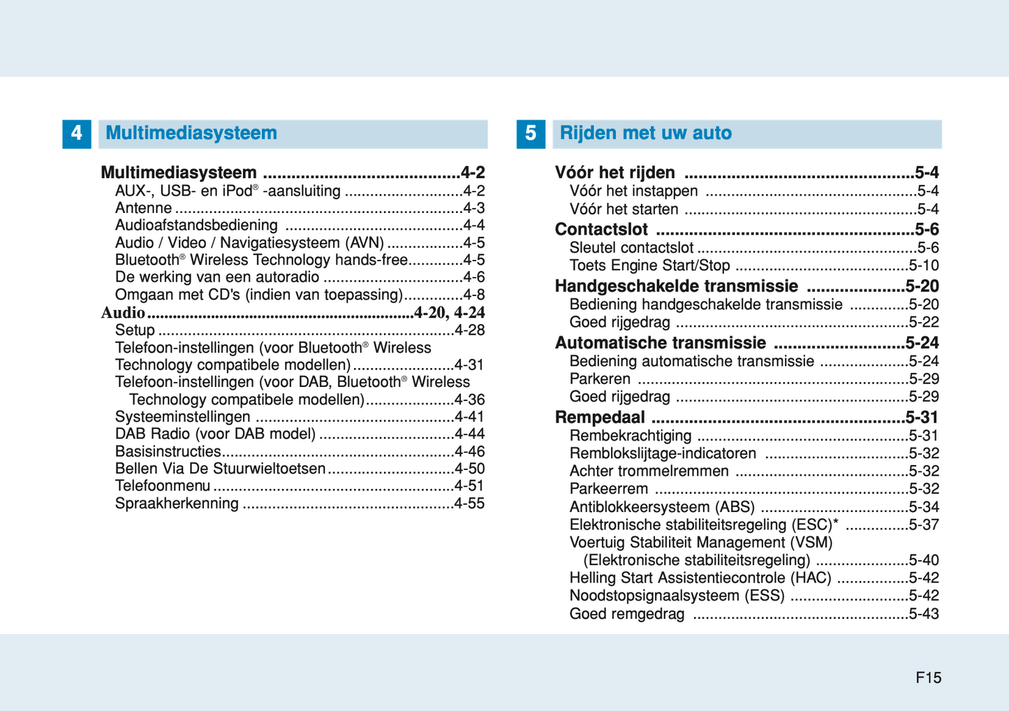 2017-2018 Hyundai i20 Gebruikershandleiding | Nederlands