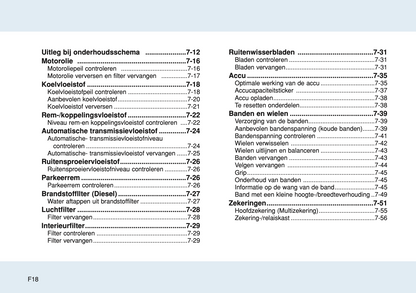 2017-2018 Hyundai i20 Gebruikershandleiding | Nederlands