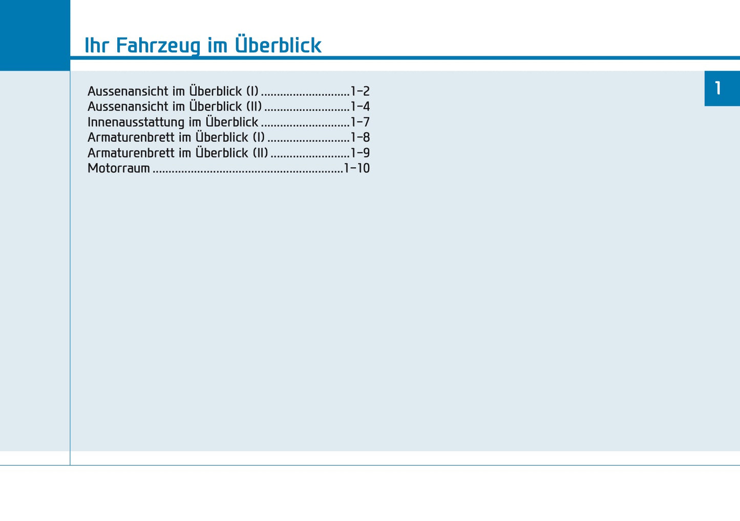 2026 Hyundai i30 Bedienungsanleitung | Deutsch