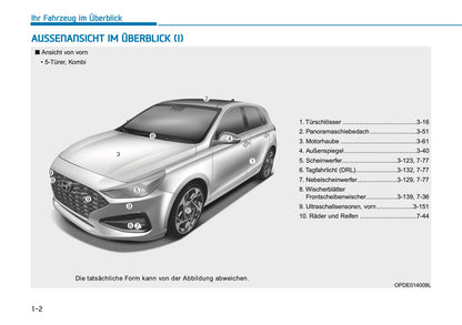 2026 Hyundai i30 Bedienungsanleitung | Deutsch