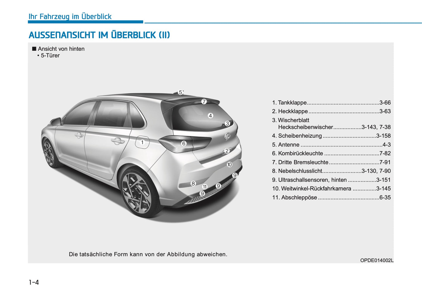2026 Hyundai i30 Bedienungsanleitung | Deutsch