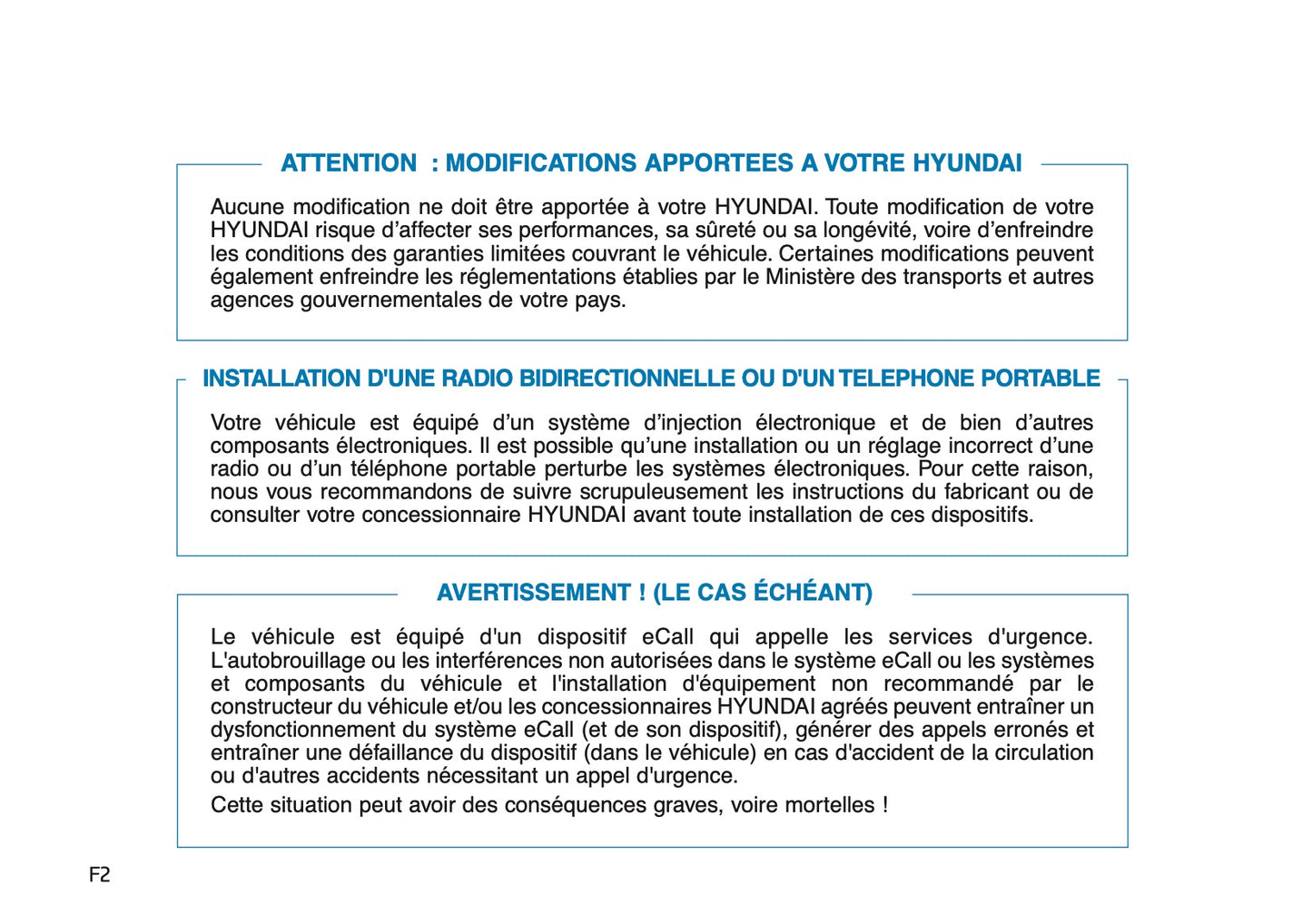 2026 Hyundai i30 Manuel du propriétaire | Français
