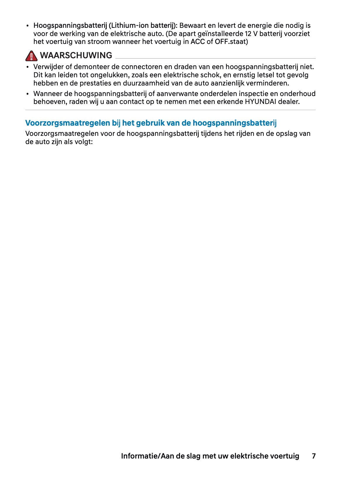 2026 Hyundai Inster Owner's Manual | Dutch