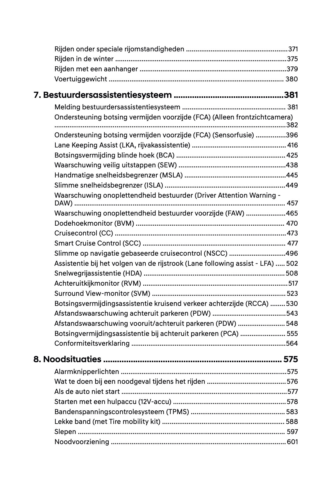 2027 Hyundai Inster Owner's Manual | Dutch