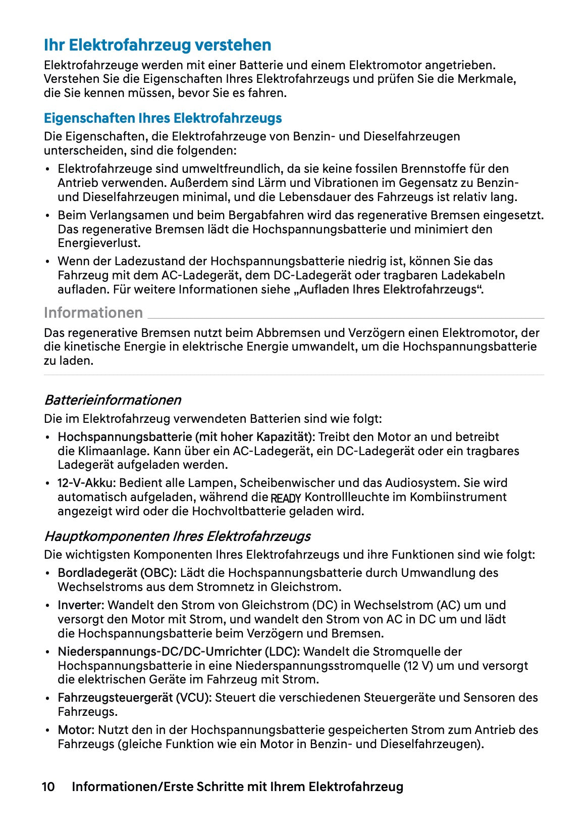 2025 Hyundai Ioniq 5 Owner's Manual | German