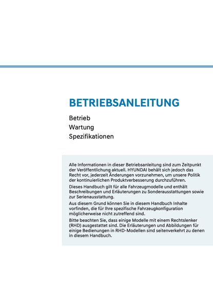 2026 Hyundai Ioniq 6 Owner's Manual | German
