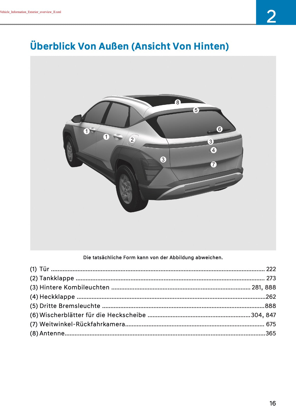 2026 Hyundai Kona Owner's Manual | German