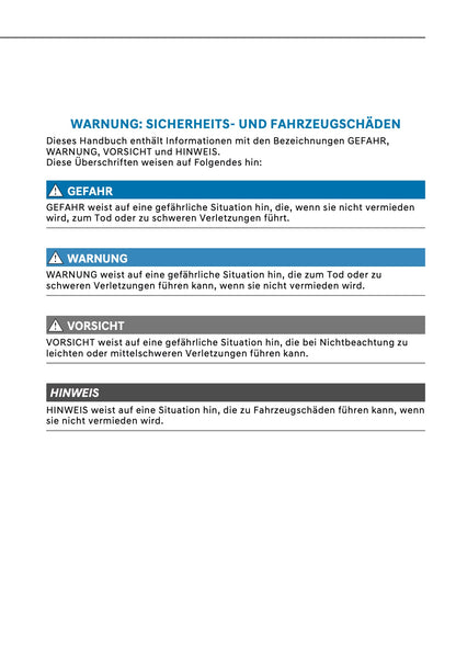 2026 Hyundai Kona Hybrid Bedienungsanleitung | Deutsch