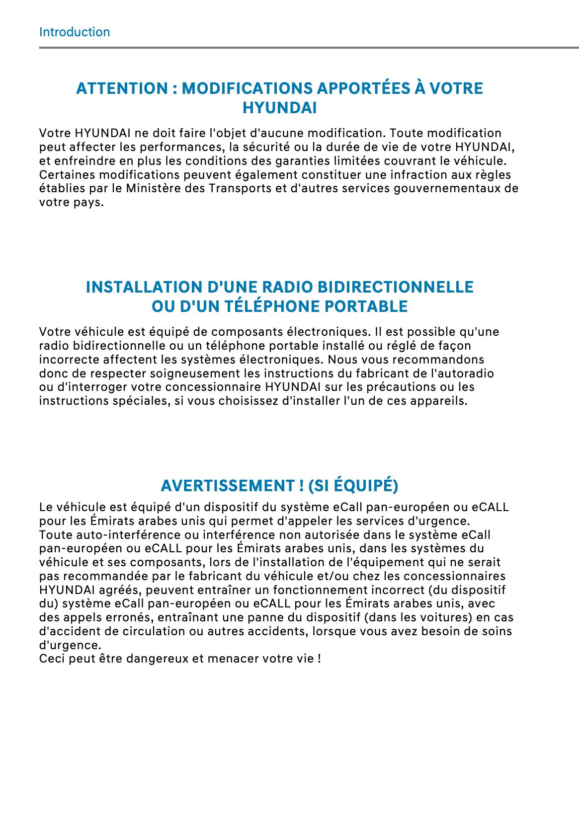 2026 Hyundai Kona Hybrid Manuel du propriétaire | Français