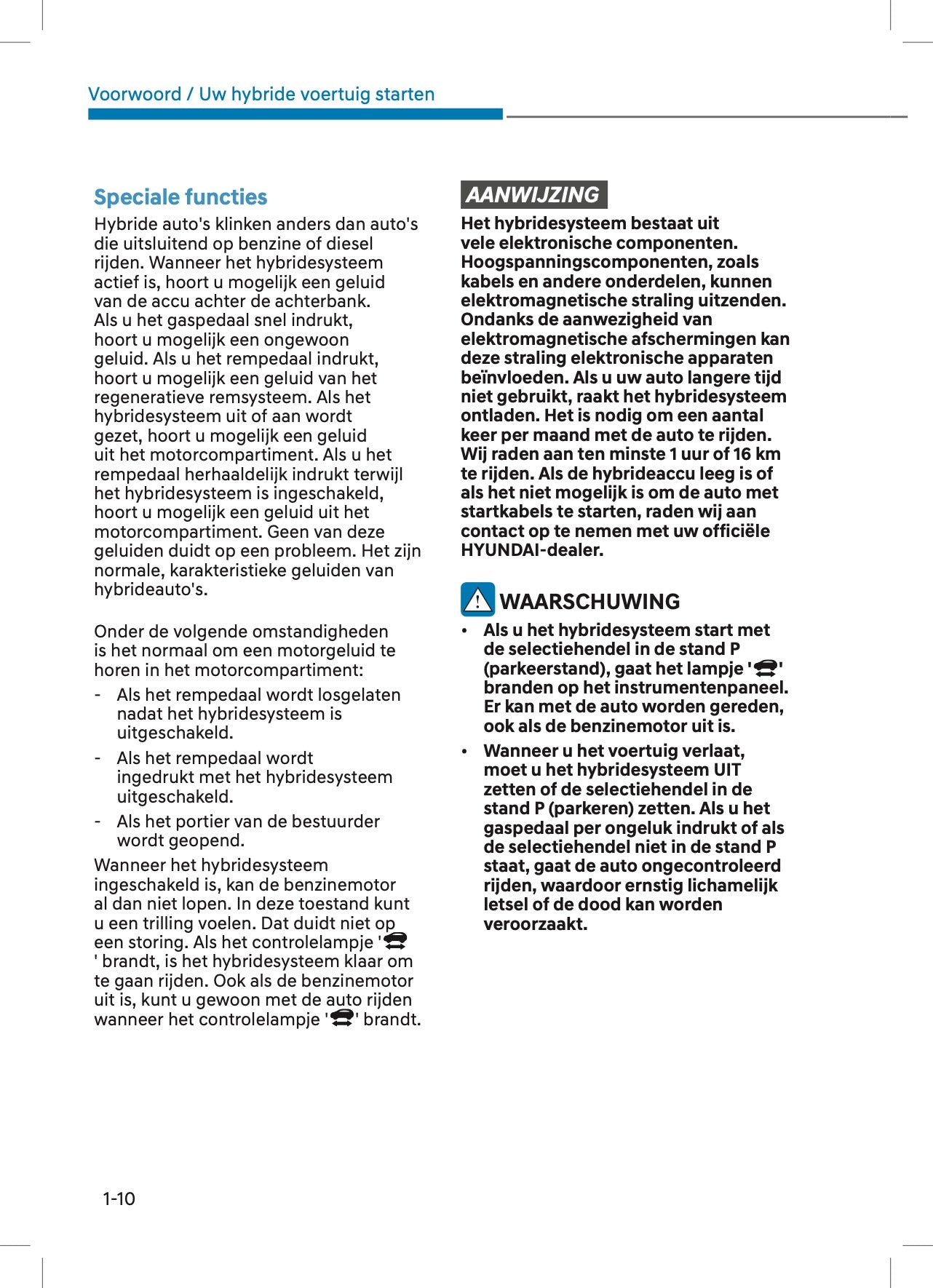 2022 Hyundai Kona Hybrid Gebruikershandleiding | Nederlands