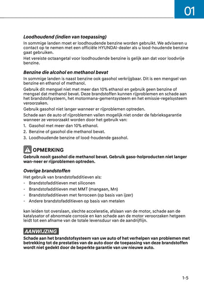 2021 Hyundai Kona Owner's Manual | Dutch