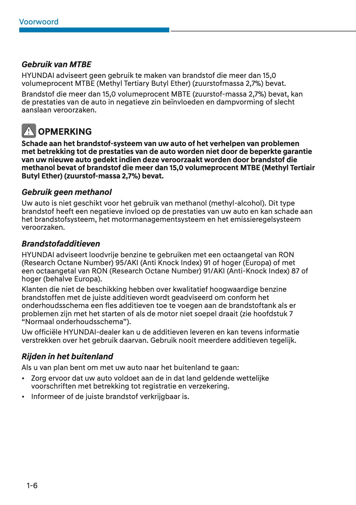 2021 Hyundai Kona Owner's Manual | Dutch
