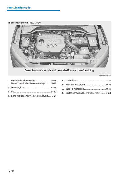 2021 Hyundai Kona Owner's Manual | Dutch