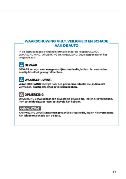 2021 Hyundai Kona Owner's Manual | Dutch