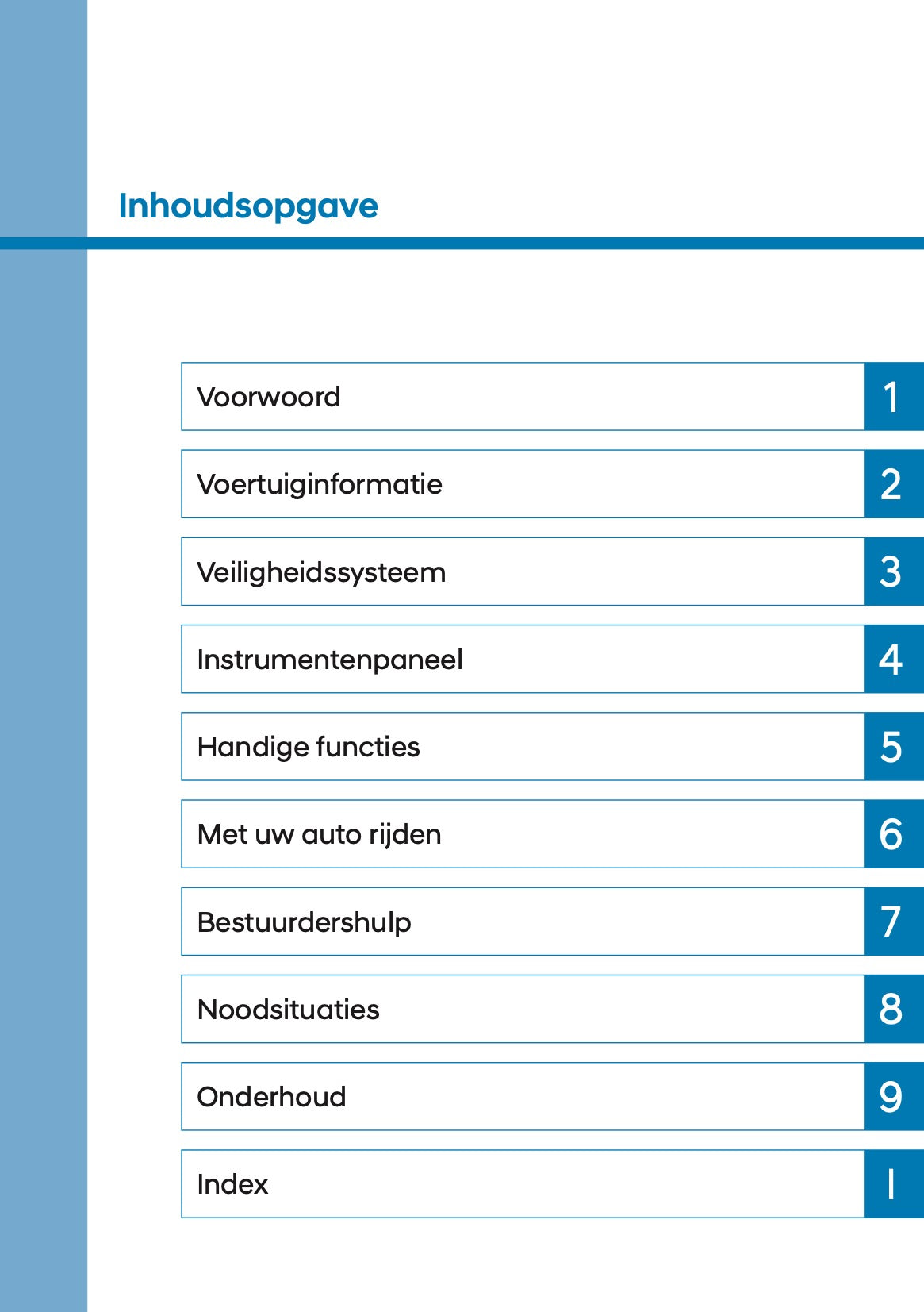 2021 Hyundai Kona Owner's Manual | Dutch