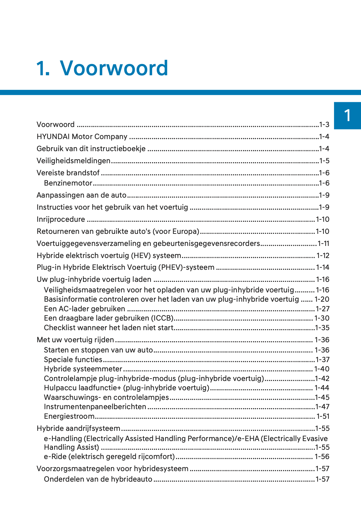 2024-2025 Hyundai Santa Fe Hybrid/Plug-in-Hybrid Owner's Manual | Dutch