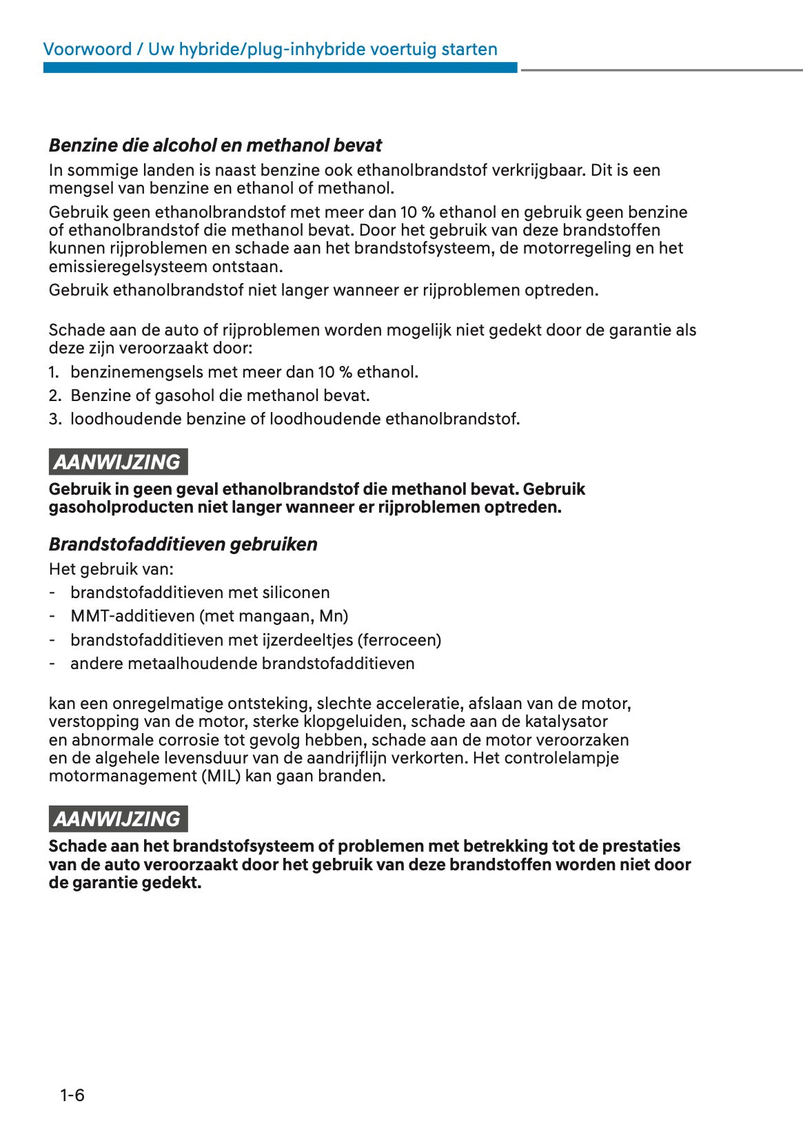 2023-2024 Hyundai Santa Fe Hybrid/PHEV Owner's Manual | Dutch