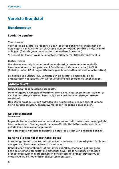 2026 Hyundai Santa Fe Owner's Manual | Dutch