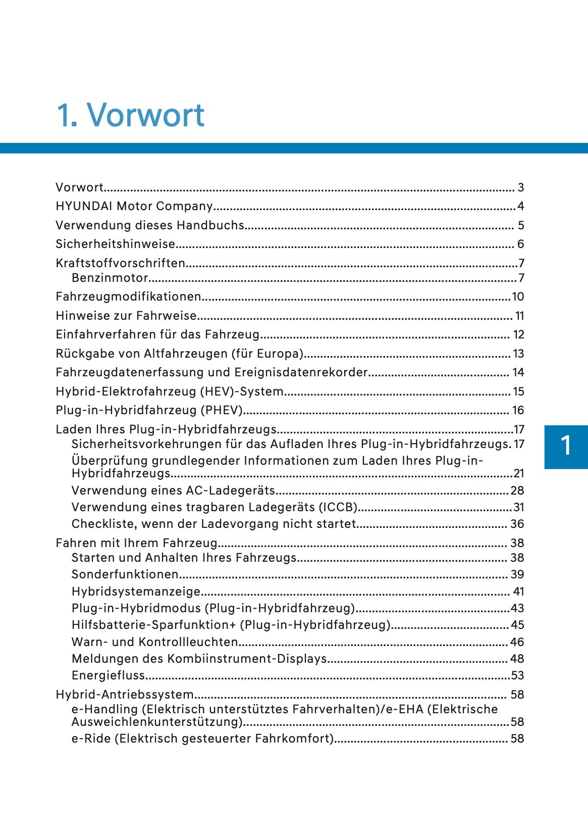 2026 Hyundai Santa Fe PHEV Owner's Manual | German