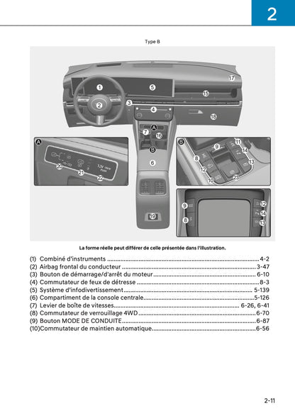 2025-2026 Hyundai Tucson/Tucson Hybrid Manuel du propriétaire | Français