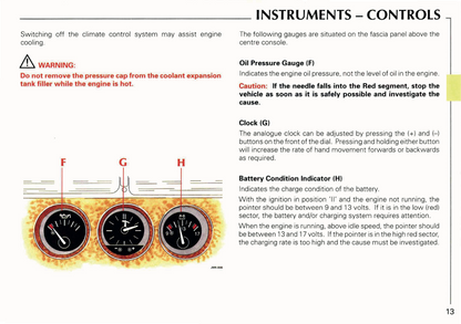 1998 Jaguar XK8 Owner's Manual | English