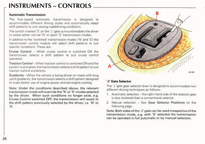 1998 Jaguar XK8 Owner's Manual | English