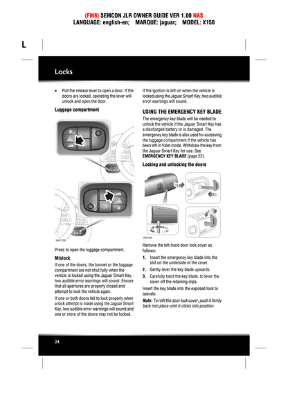 2011 Jaguar XK Owner's Manual | English