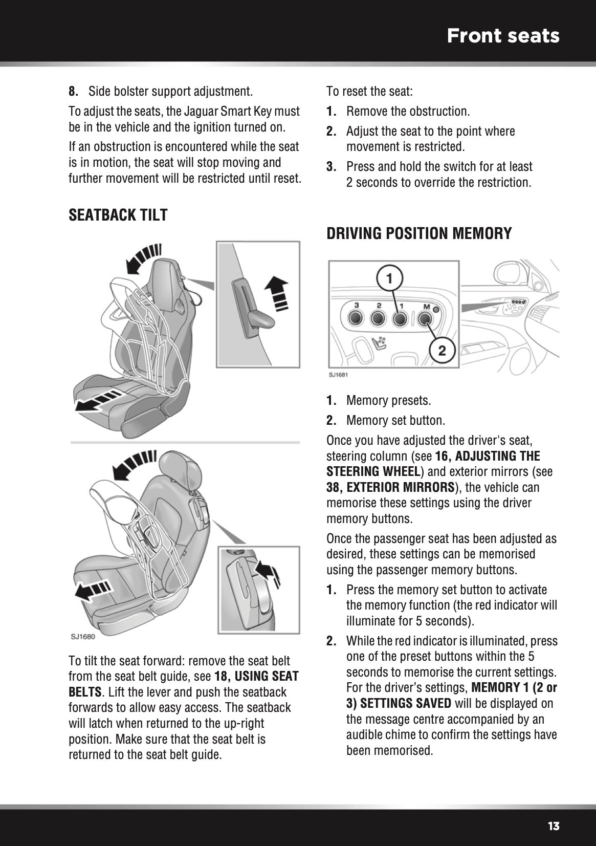 2015 Jaguar XK Owner's Manual | English