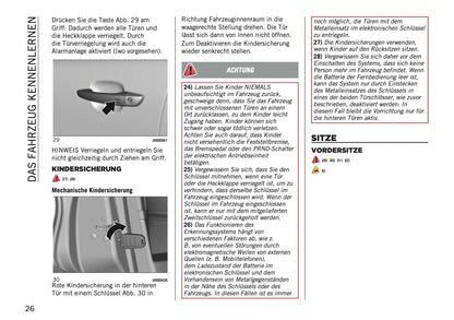 2023-2024 Jeep Avenger Owner's Manual | German