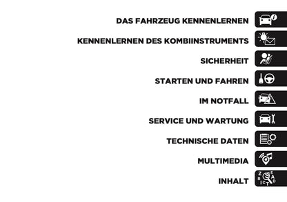 2023-2024 Jeep Avenger Owner's Manual | German