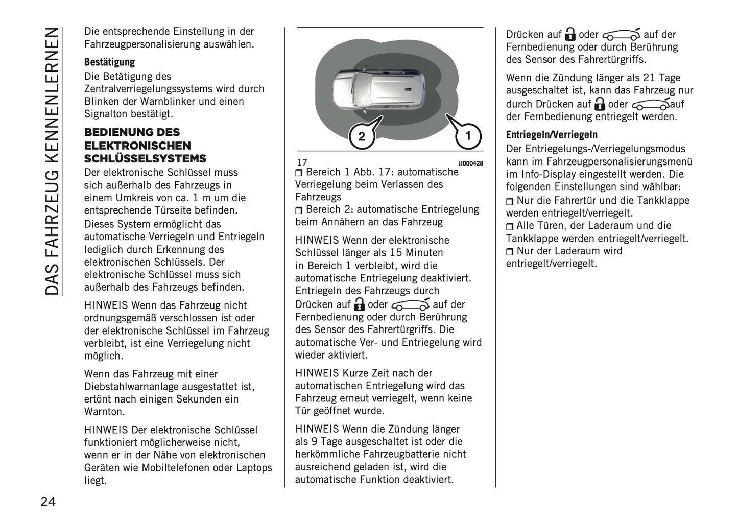 2025 Jeep Avenger Owner's Manual | German