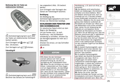 2025 Jeep Avenger Owner's Manual | German