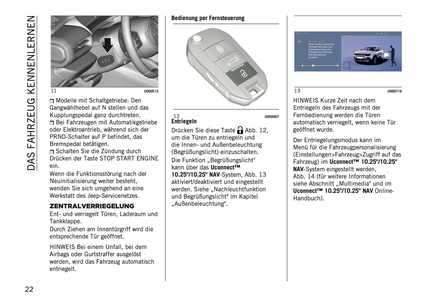2026 Jeep Avenger Owner's Manual | German